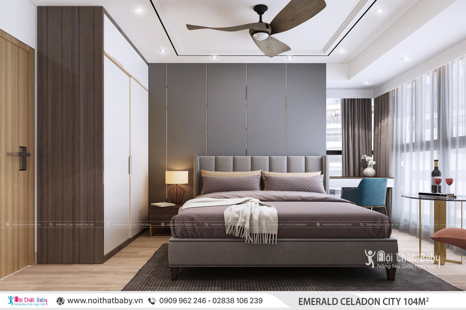 Tổng hợp các mẫu thiết kế nội thất Chung cư Emerald Celadon City